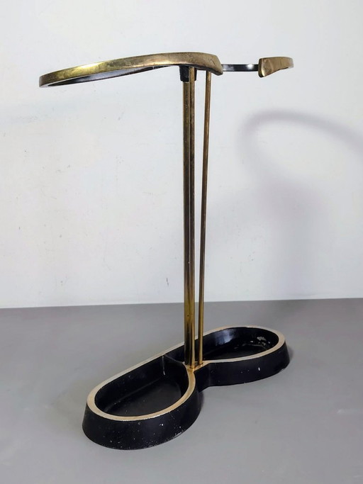 Carl Auböck Umbrella Stand Mid Century Brass Vintage 50s, Austria