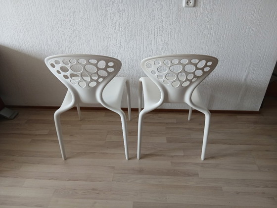 2x Moroso Supernatural Sedia - Ross Lovegrove – Sedie da pranzo, Plastic (photo 7 of 9)