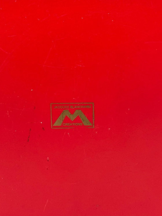 Image 1 of Boîte à bijoux en bois laqué de style Art déco, Jacques Blanchard, France, années 1970