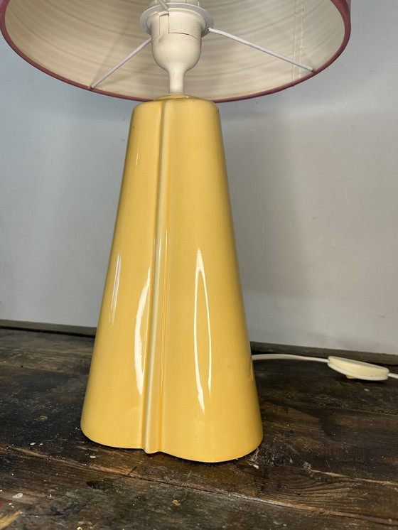 Image 1 of Vintage Koraldec Keramische Tafel Lamp