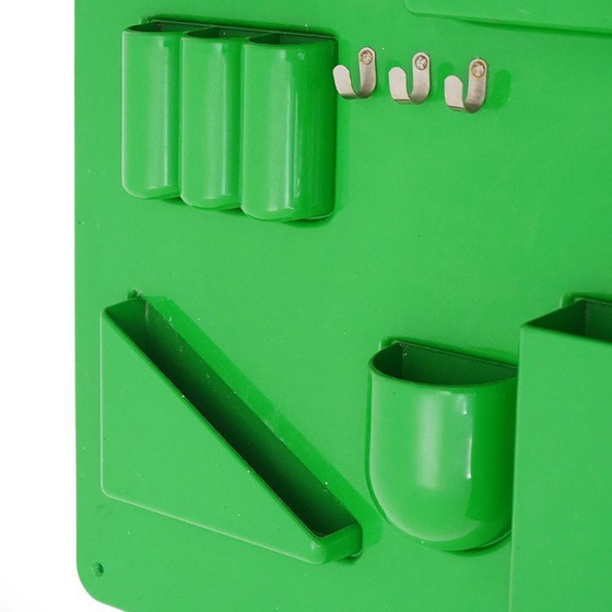 Image 1 of Organiseur mural vert « Utensilo » par Dorothee Becker-Maurer pour Design M, années 1970