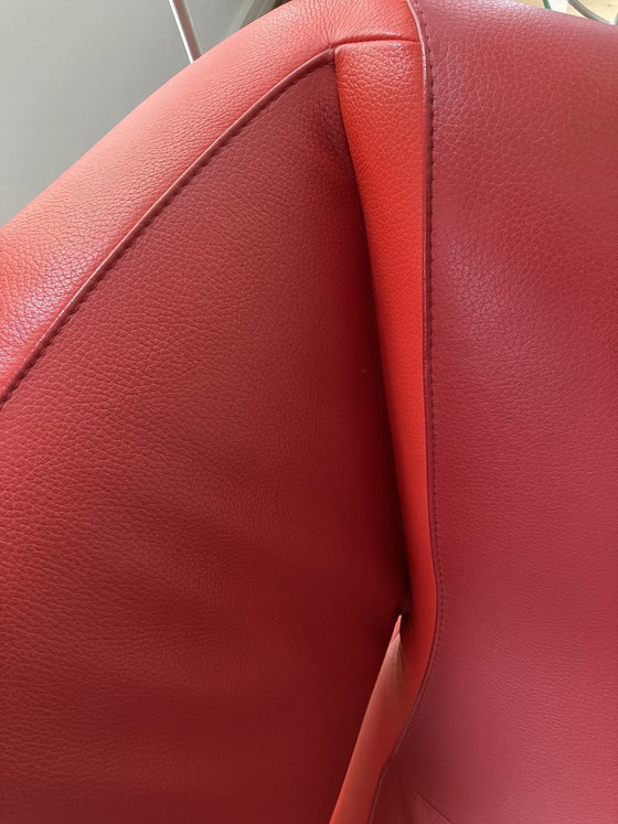 Image 1 of Leolux Arabella 2.5-seater (185 cm wide) red/orange