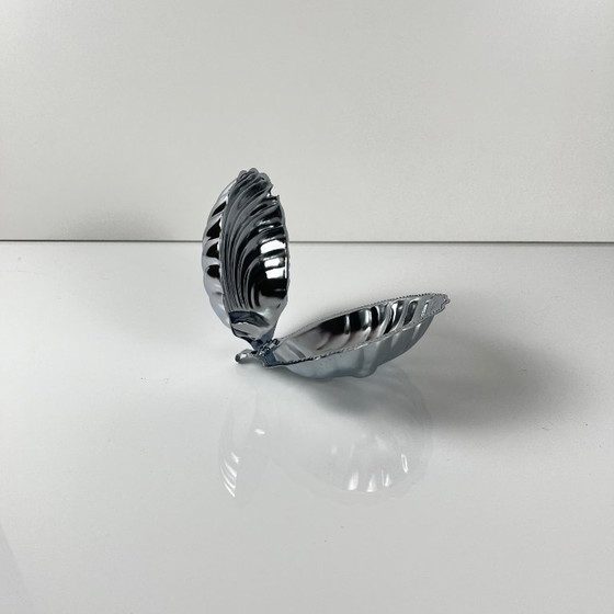 Image 1 of Zilverkleurige metalen doos, 1970