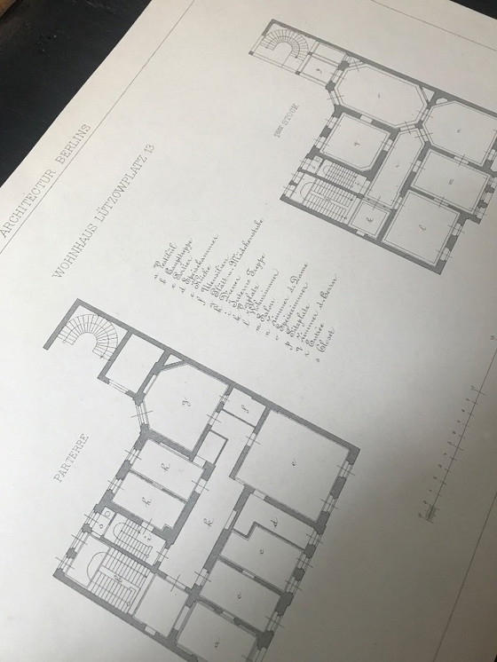 Image 1 of Illustrations of 19th century Berlin architecture