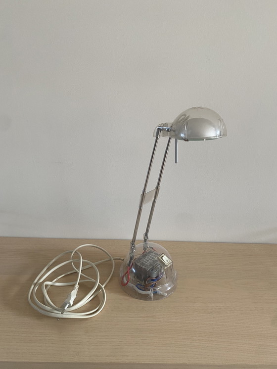 Image 1 of Lampada da tavolo telescopica regolabile vintage di grandi dimensioni