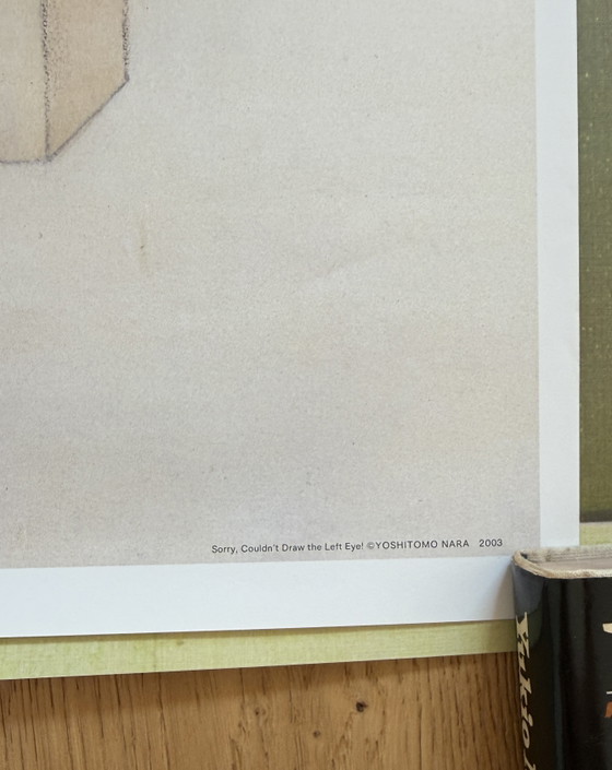 Yoshitomo Nara Poster “In The Milky Lake / Thinking One” 51.5x36.4cm – Giclée Prints, Paper (photo 3 of 5)