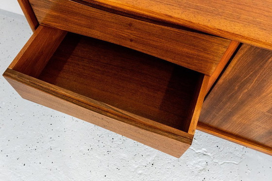 Image 1 of Buffet vintage en noyer de Bfm, Pologne, années 1960