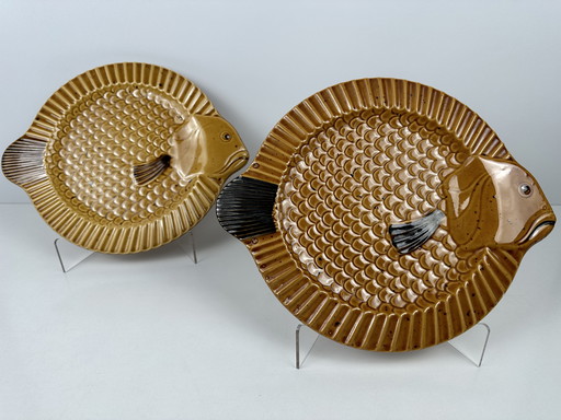 2x vintage Gallo Neptuno plates - Villeroy & Boch