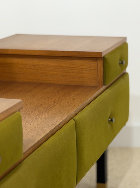 Coiffeuse Roger Landault accompagnée de son pouf – Commodes, Wood (photo 6 of 12)