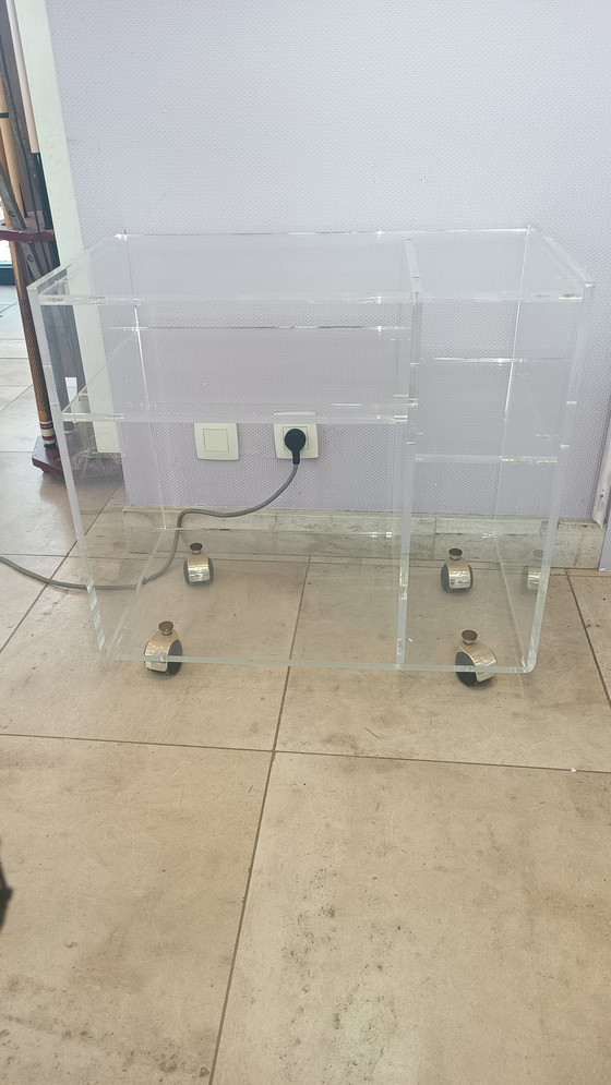 Image 1 of Plexiglas trolley Les Invisibles de Marais by David Lange 