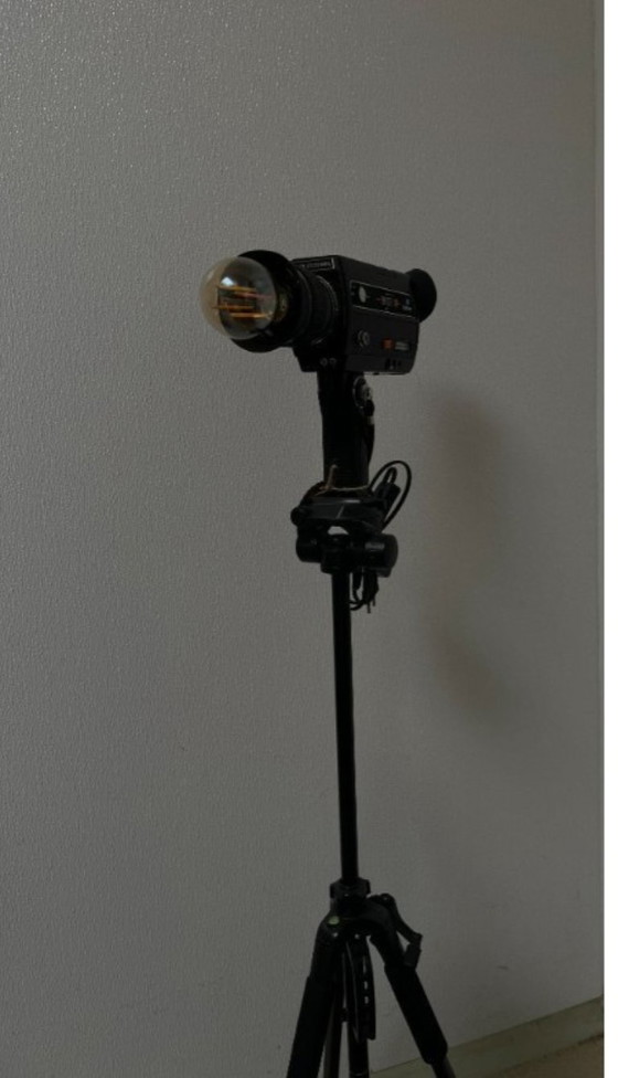 Lamp from an old video camera – Floor lights, Other (photo 2 of 8)