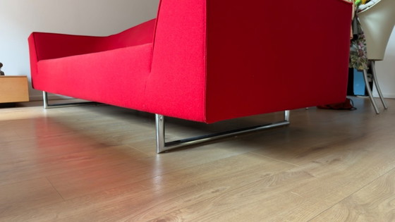 Divano di design Topform – Rosso, 3 posti – Design olandese senza tempo – Divani 3 posti, Textile (photo 4 of 12)