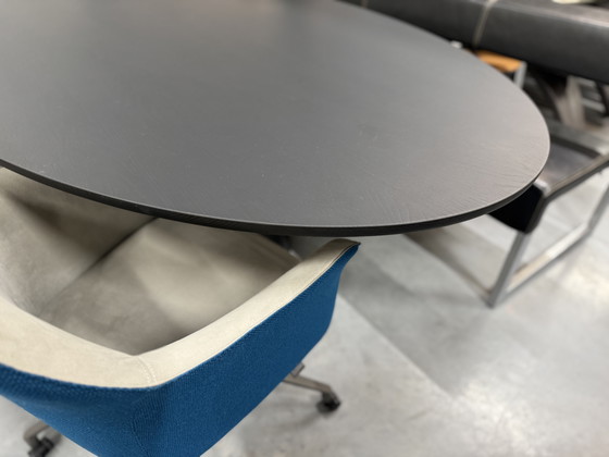 Image 1 of Arco Joist Ellipse 2 Dining Table Oval Black 240