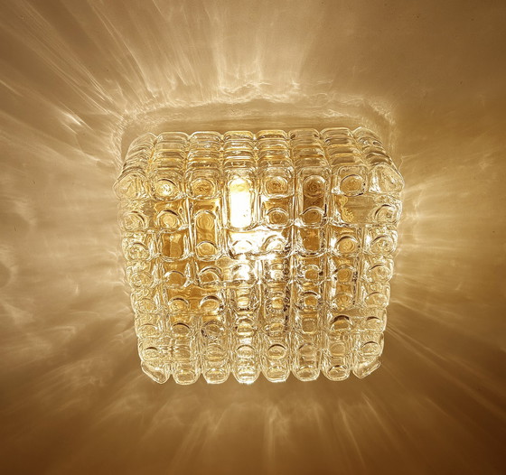 Image 1 of Mid Century Bubble Glass Wall Light / Ceiling Light