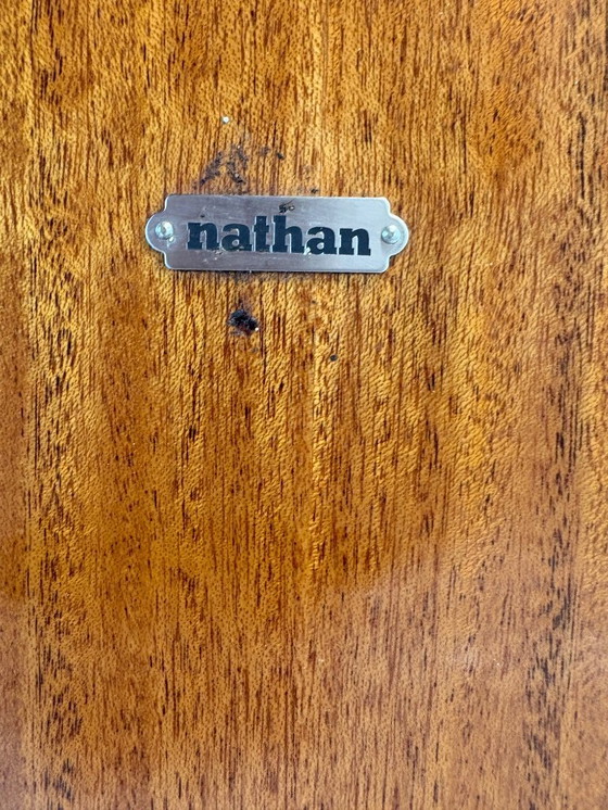 Image 1 of Mid-Century Retro Vintage Teak Extending Dining Table by Nathan 1960s  Seats Up to Six • Stylish & Practical • British Design Cl