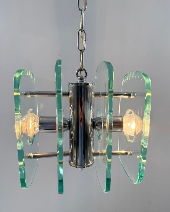 Image 1 of Lámpara colgante/lámpara de techo, Fontana Arte, Italia, década de 1970