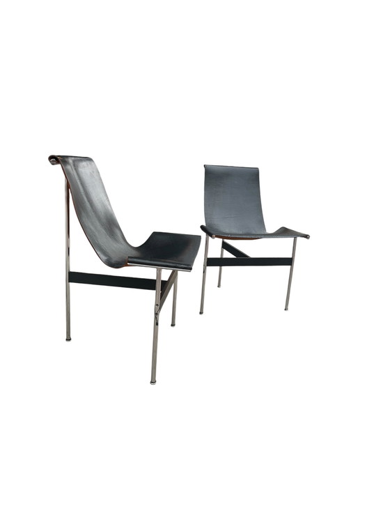 Image 1 of Set di 2 sedie a T, William Katavolos per Laverne International