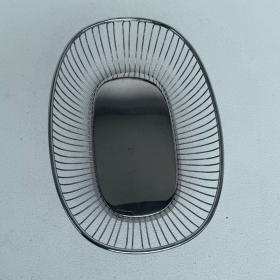 Image 1 of ALessi RVS mand/schaal fruit, brood