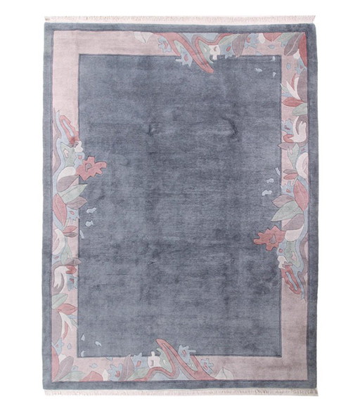 Original Modern Designer aus Hochlandwolle Teppich Nepal 234 x 250 cm 