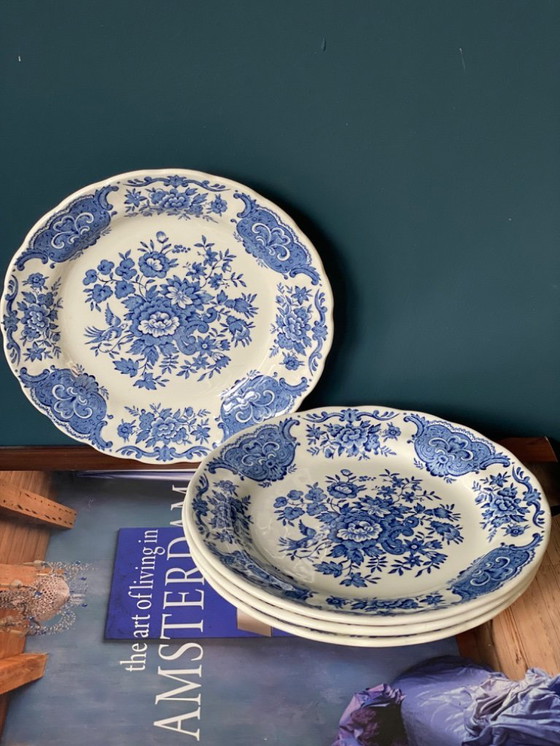 Image 1 of Ridgway Windsor Set di 4 piatti da pasticceria vintage