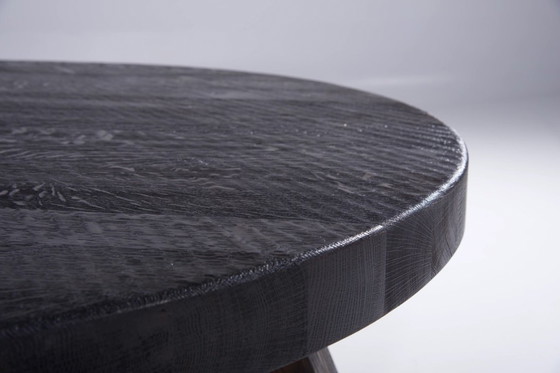 Image 1 of TAVOLINO DA CAFFÈ BRUTALISTA IN QUERCIA OLANDESE