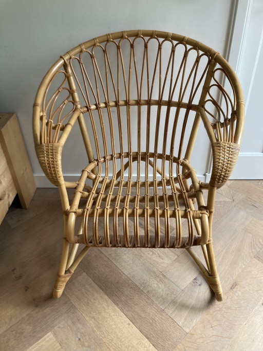Fauteuil bohème en rotin – Rattan