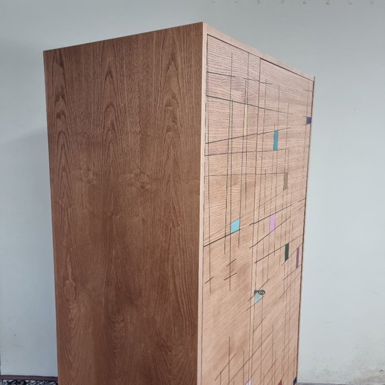 Image 1 of Vintage Wardrobe in Ash by Tatra Nabytok, 1960s