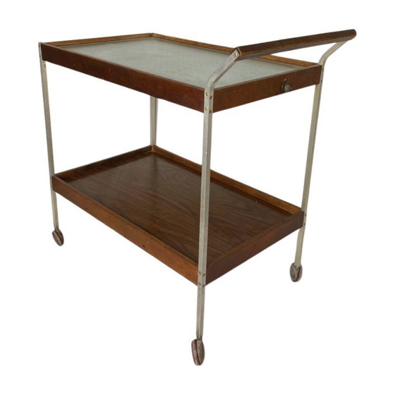 Image 1 of Vintage serveerwagen