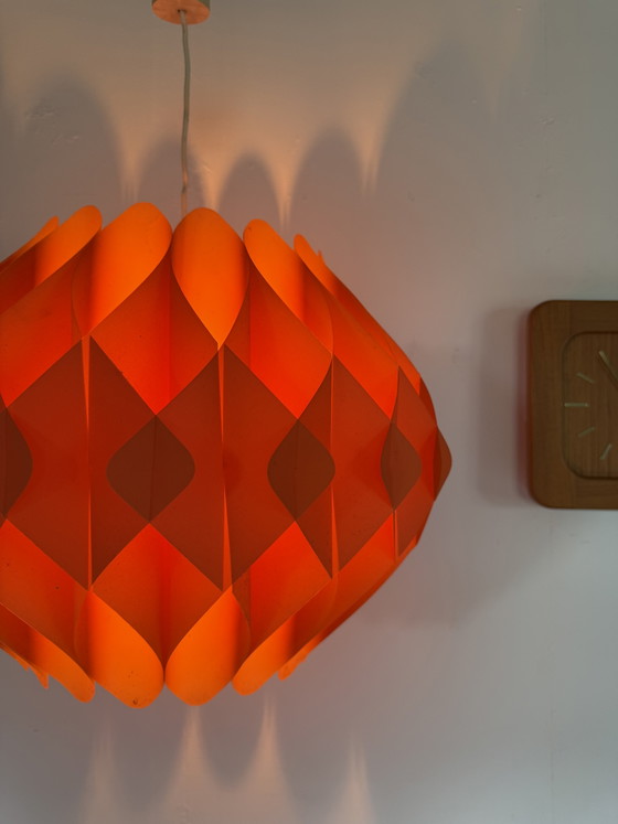 Image 1 of Vintage XL butterfly pendant lamp ‘60