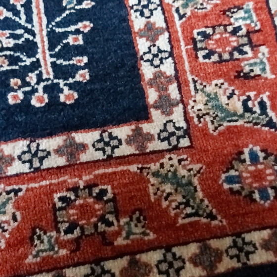 Image 1 of Alfombra persa iraní pequeña hecha a mano Bakhtiari