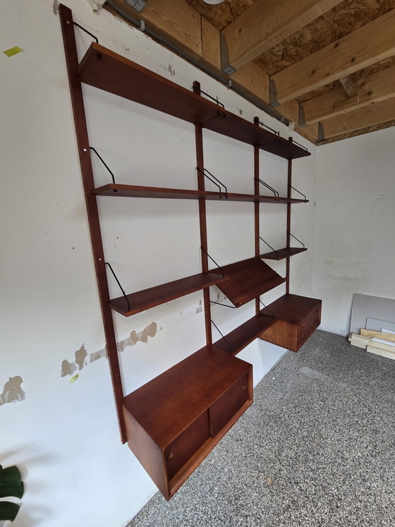 Vintage Wall System - As Good As New – Geen, Wall cabinet, Metal, Wood (photo 3 of 10)