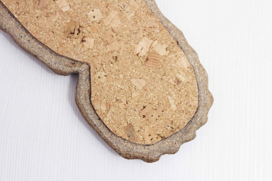 Image 1 of Glazed terracotta seahorse by Victoria Littlejohn 1970