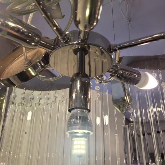 Image 1 of Kandelaber / Kronleuchterkristalle, Hollywood Regency, 90er Jahre - Italien