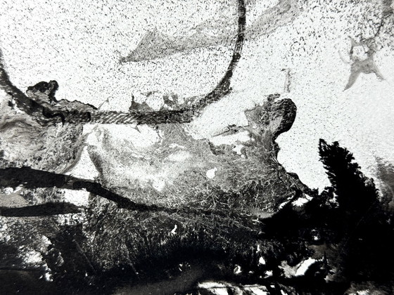 Image 1 of Eugène Eechaut (1928-2019) - Ink trees, diptych 1975, framed 