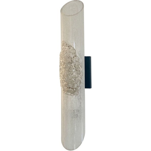 Vintage Murano cylinder wall lamp, 1960