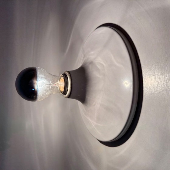 Image 1 of Mid Century Design Wandleuchte aus weißem Aluminium, 1970er Jahre