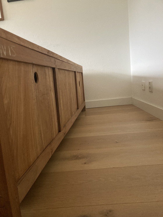 Image 1 of Meuble TV en bois massif