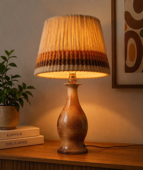 1960s ceramic lamp – Table lamps, Brass (photo 2 of 8)