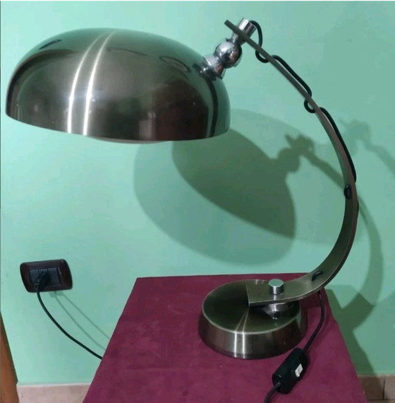 Angelo Lelli Arredoluce Lampe – Tischlampen, Metal (photo 3 of 7)
