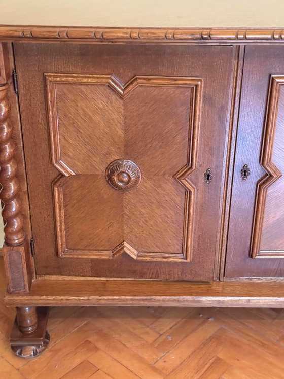 Spanish Style Oak Chest or Dresser, Early 20th Century – Chest of drawers (photo 2 of 5)