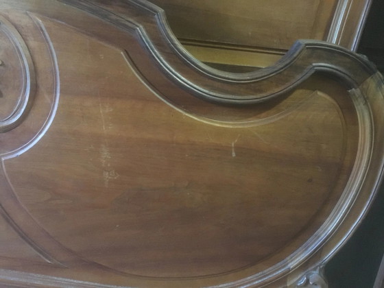 Letto stile Luigi XV in noce intagliato – Materassi e reti (photo 10 of 16)