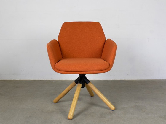 Image 1 of Patricia Urquiola Sedie Poppy Arancione, per Haworth come set (4)