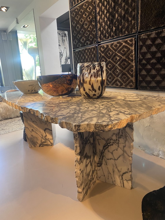 Image 1 of Marble Italian dining table from the 1980s