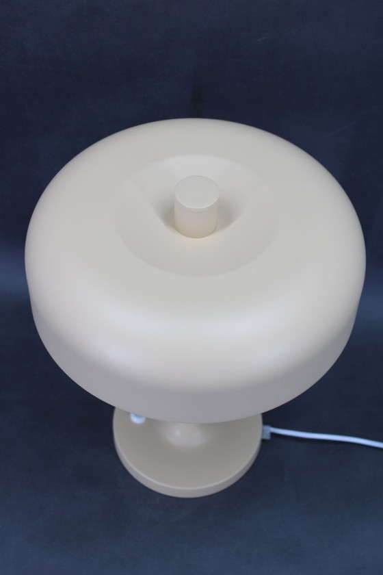 Image 1 of Josef Hurka Napako Mid Century Beige Table Lamp 1970s
