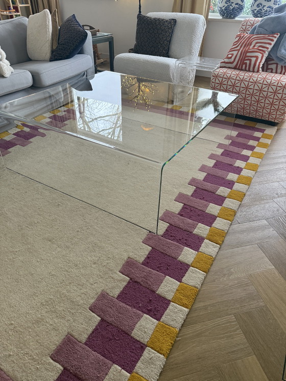 Image 1 of Vintage design table Fiam Italy