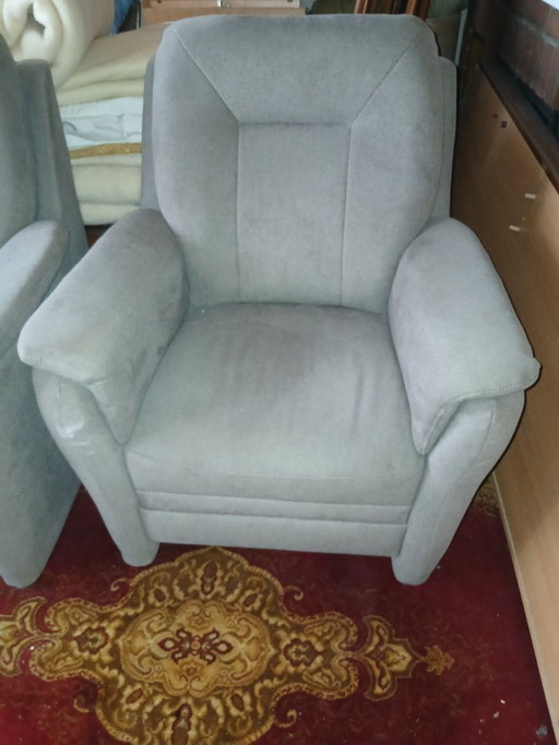 2 Eenzit Zetels – fauteuils, Textile (photo 2 of 5)
