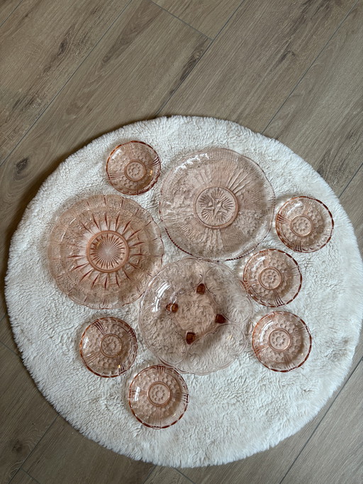 Depressionsglas Borden