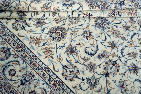 Image 1 of Handgeknoopt Perzisch tapijt - Nain 9La 362 x 257 cm