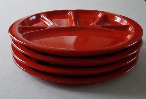 Image 1 of 4 keramiek borden Jasba Germany '60