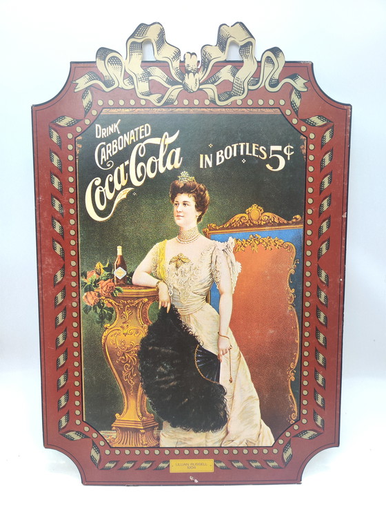 Image 1 of 2 x Coca-Cola advertising sign